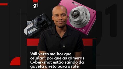 'Mil vezes melhor que celular': por que as câmeras Cyber-shot estão saindo da gaveta