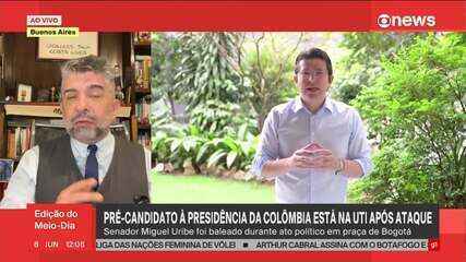 Pré-candidato a presidência da Colômbia está na UTI após ataque