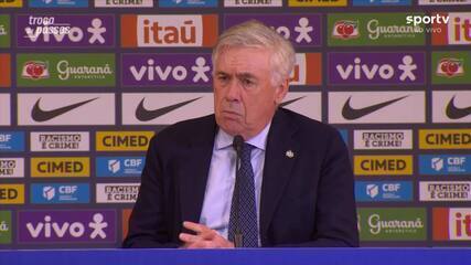 Veja a entrevista coletiva de Carlo Ancelotti aps a vitria do Brasil sobre Paraguai