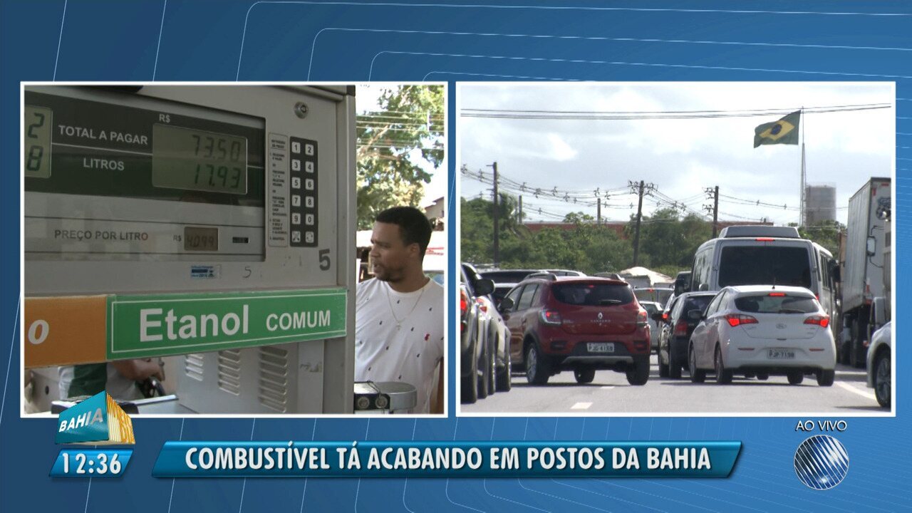 Giro no interior: protesto de caminhoneiros afeta o abastecimento de combustível no estado